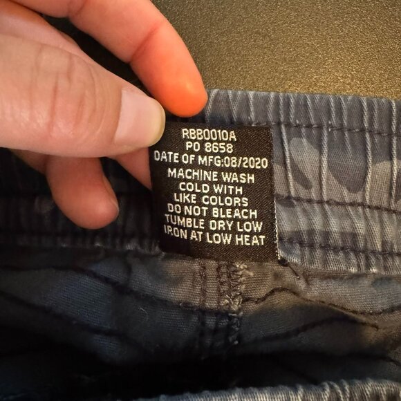 Ring of Fire Boys Blue Camo Moto Pants Joggers, Size 10 - Picture 4 of 6